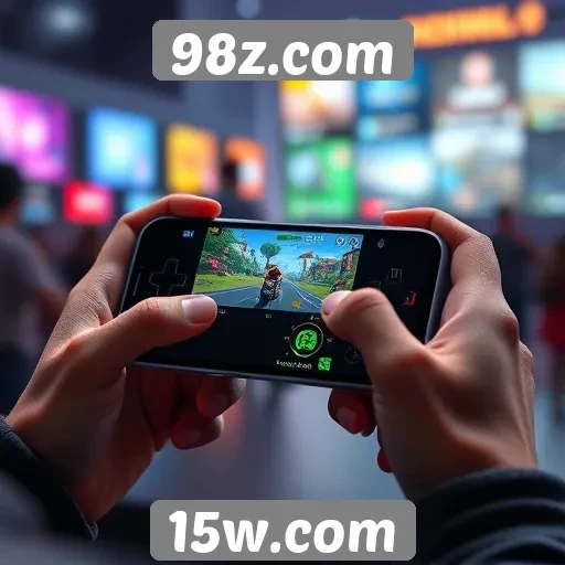 O impacto da tecnologia móvel nos jogos do 98z.com